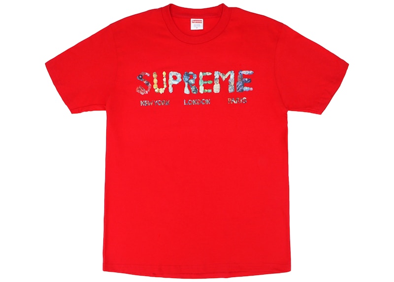Supreme Rocks Tee Rood