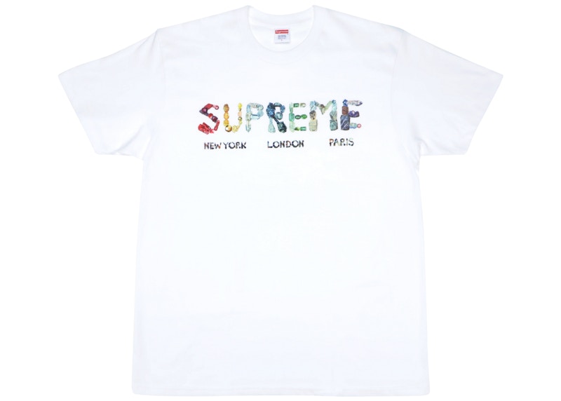 Supreme Rocks Tee Wit