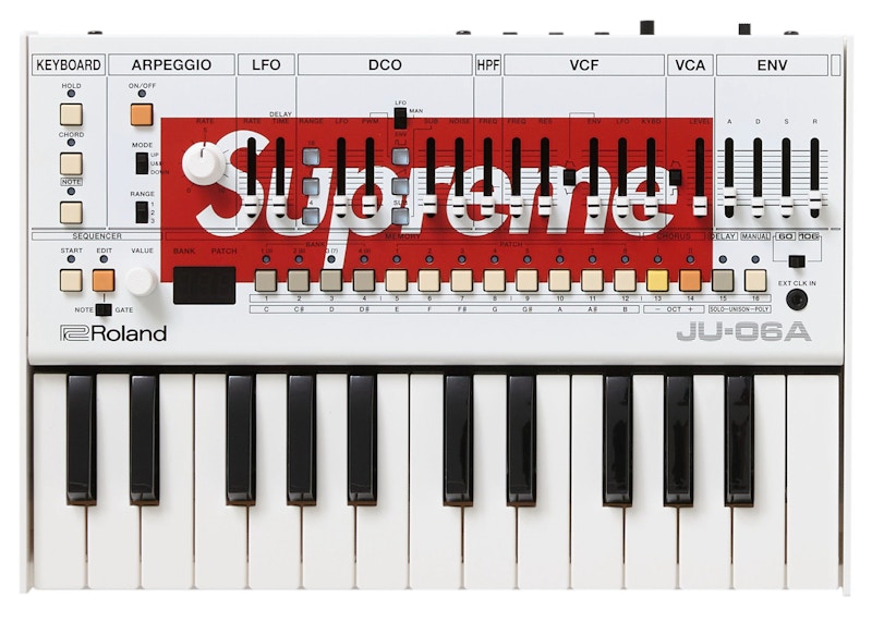Supreme Roland JU-06A Synthesizer Wit