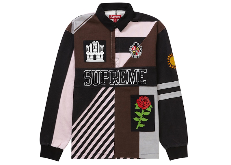 Supreme Rose Rugby Zwart