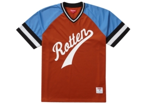 Supreme Rotten Baseball Top Rust