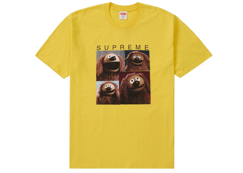Supreme Rowlf Tee Geel