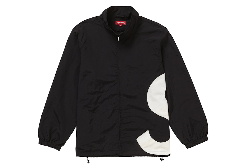 Supreme S Logo Track Jacket Zwart