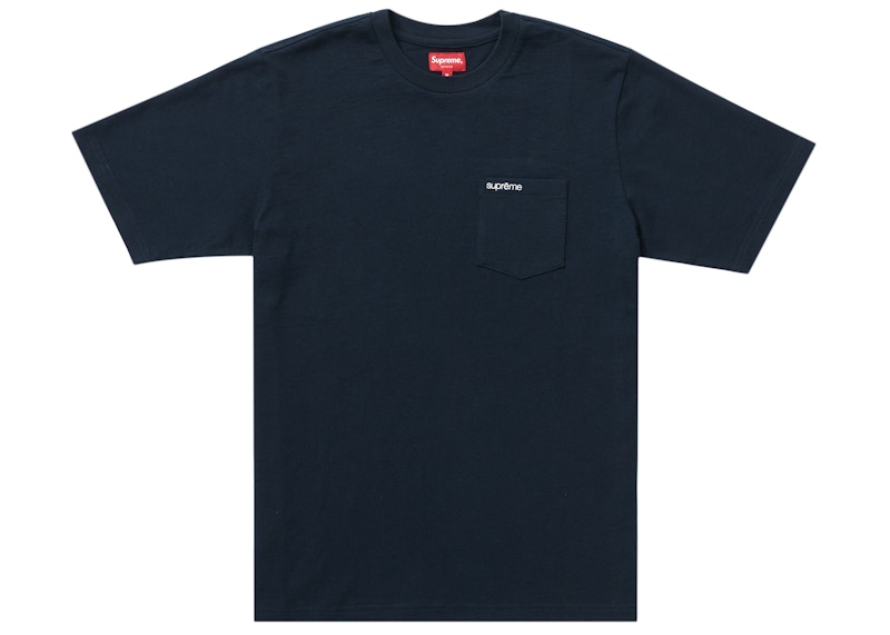 Supreme S/S Pocket Tee Blauw