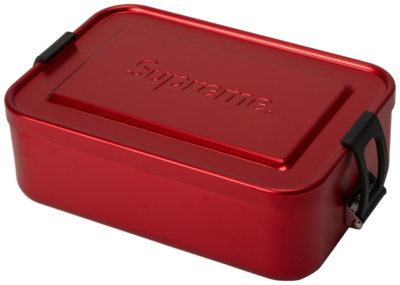 Supreme SIGG Small Metal Box Plus Rood