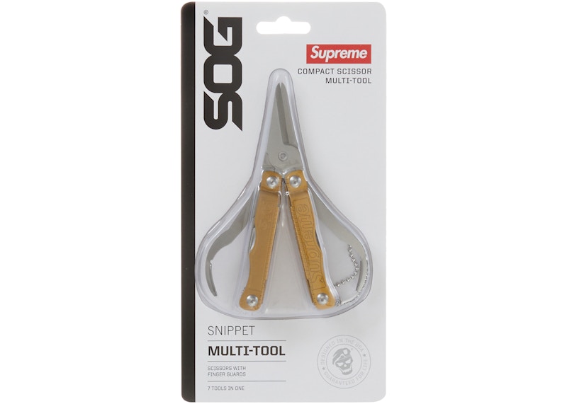 Supreme SOG Snippet Multi Tool Goud