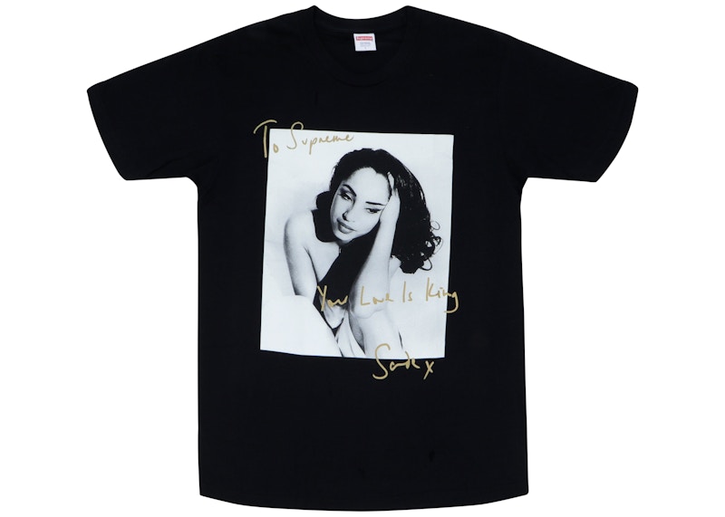 Supreme Sade Tee Zwart