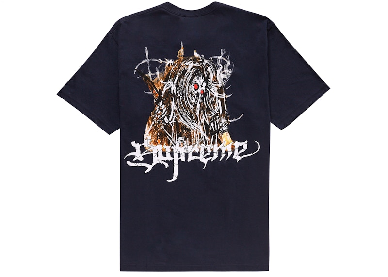 Supreme Satan Tee Blauw
