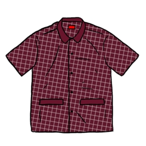 Supreme Satin Pajama Set Rood