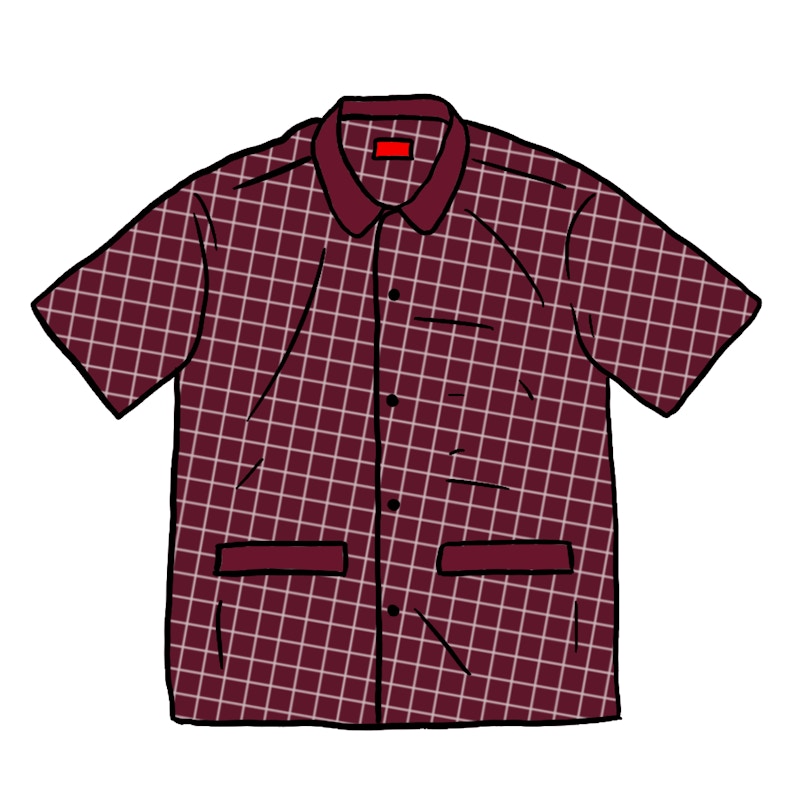 Supreme Satin Pajama Set Rood