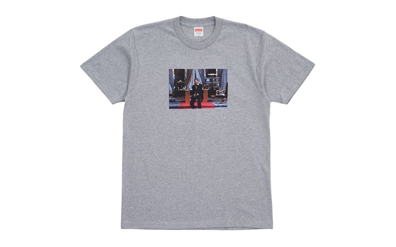 Supreme Scarface Friend Tee Heather Grijs