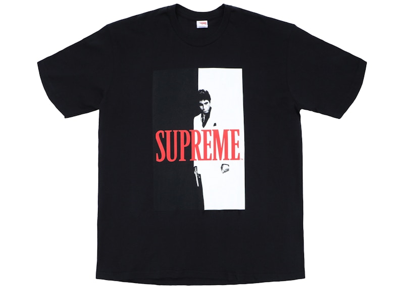 Supreme Scarface Split Tee Zwart