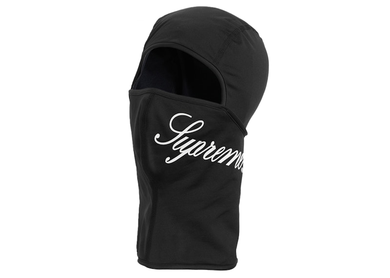 Supreme Script Lightweight Balaclava Zwart