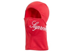 Supreme Script Lightweight Balaclava Rood