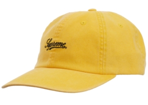 Supreme Script Logo 6-Panel Goud