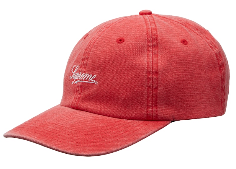 Supreme Script Logo 6-Panel Rood