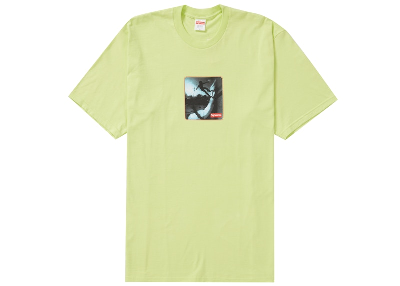 Supreme Shadow Tee Neon Groen