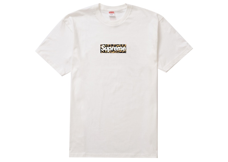 Supreme Shanghai Box Logo Tee Wit