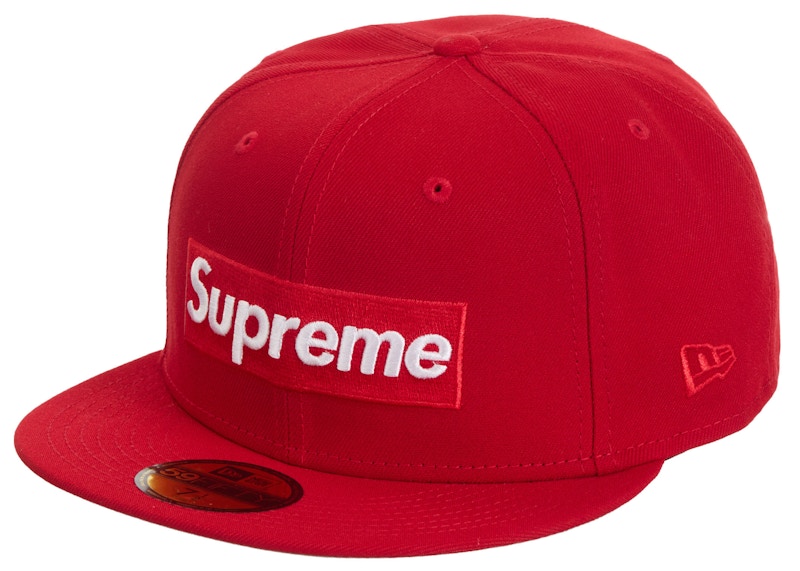 Supreme Sharpie Box Logo New Era Fitted Cap Rood