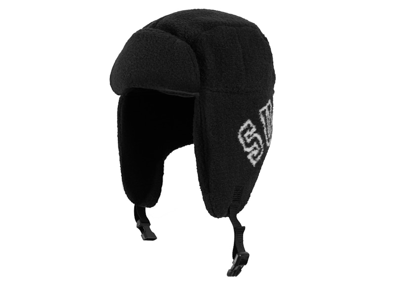Supreme Shearling Trooper Zwart