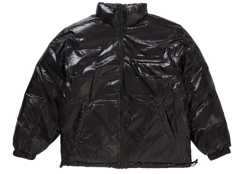 Supreme Shiny Reversible Puffy Jacket Wit