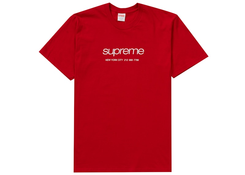 Supreme Shop Tee Rood