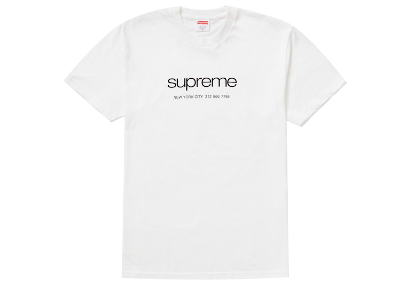 Supreme Shop Tee Wit
