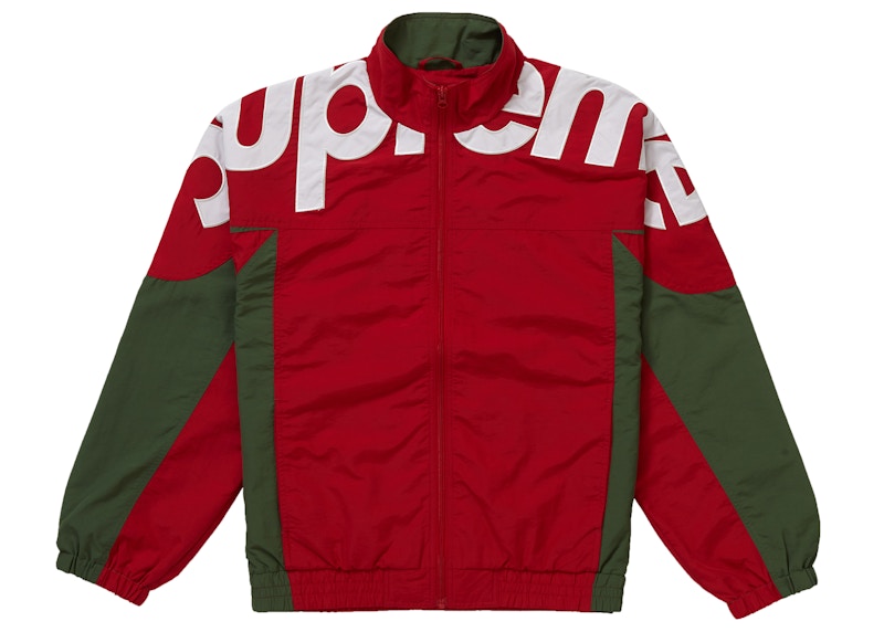 Supreme Shoulder Logo Track Jacket Rood
