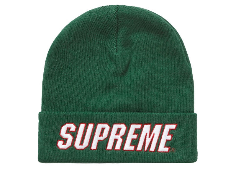 Supreme Slant Beanie Groen