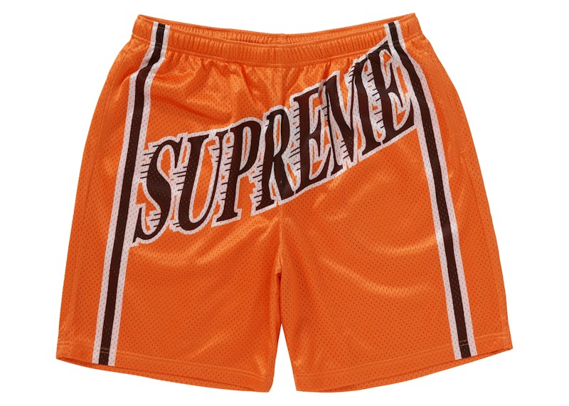 Supreme Slap Shot Mesh Short Oranje