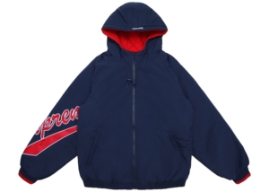Supreme Sleeve Script Sideline Jacket Blauw