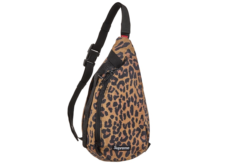 Supreme Sling Bag Leopard Print