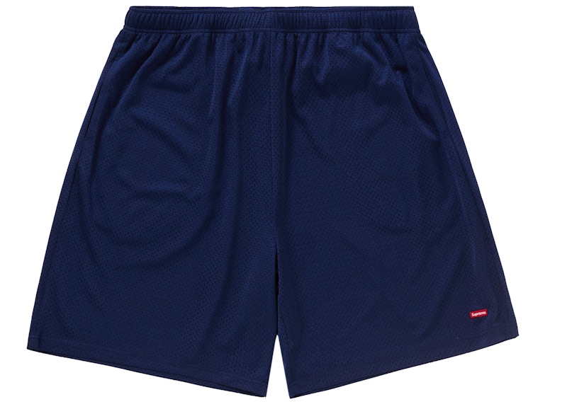 Supreme Small Box Baggy Mesh Short SS24 Blauw