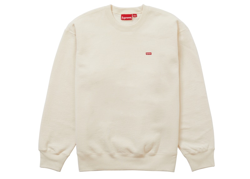 Supreme Small Box Crewneck Natural