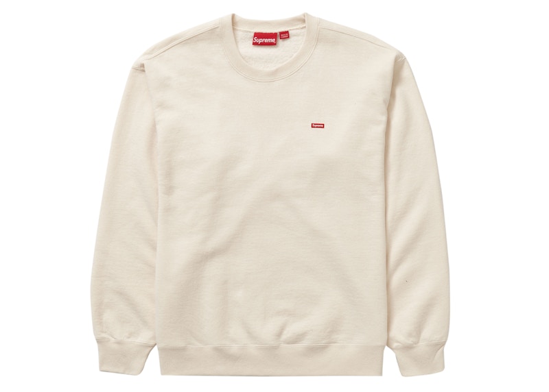 Supreme Small Box Crewneck Natural