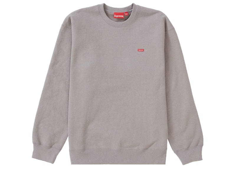 Supreme Small Box Crewneck Grijs