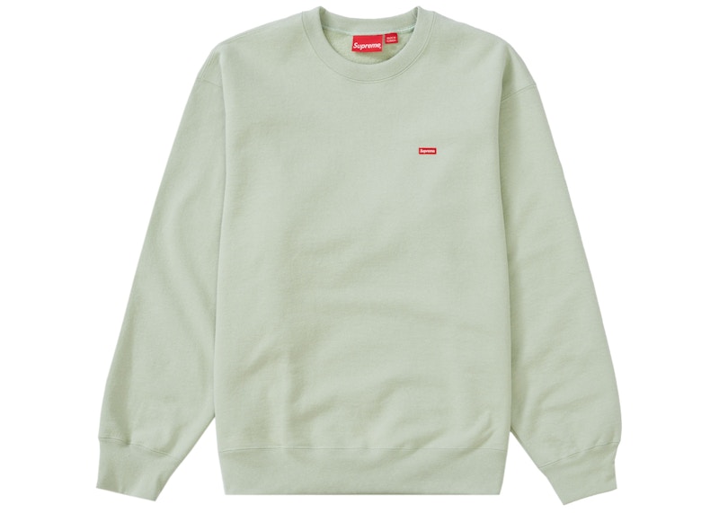 Supreme Small Box Crewneck Groen