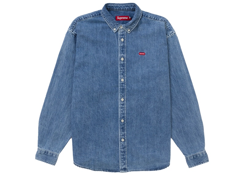 Supreme Small Box Shirt Blauw