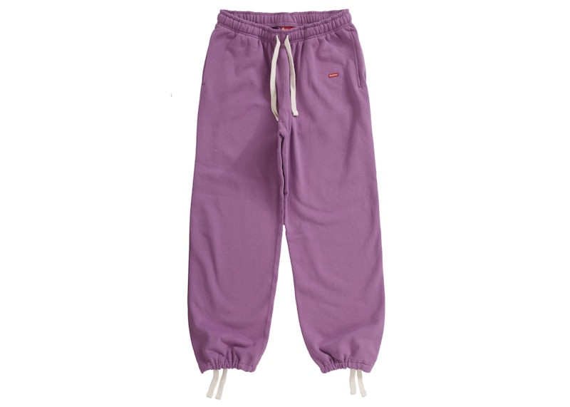 Supreme Small Box Drawcord Sweatpant Paars
