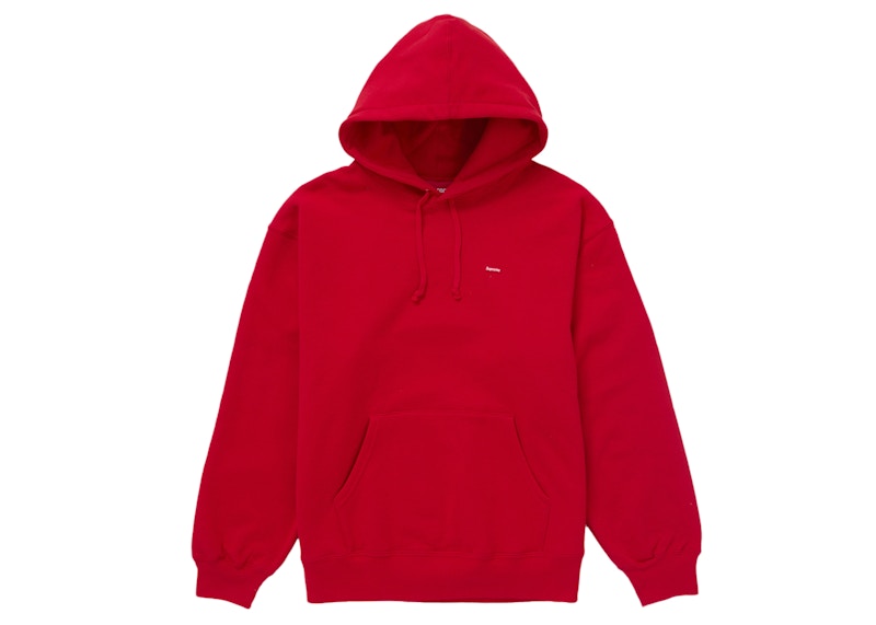 Supreme Small Box Hooded Sweatshirt Rood