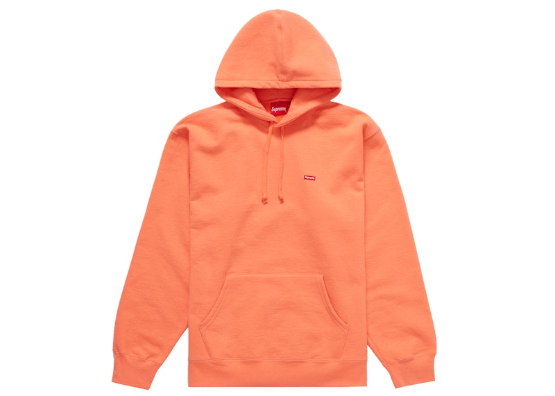 Supreme Small Box Hooded Sweatshirt Apricot