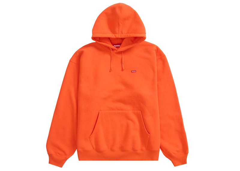 Supreme Small Box Hooded Sweatshirt Bright Oranje