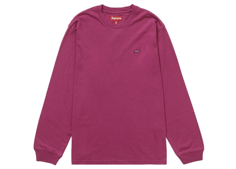 Supreme Small Box /S Tee Bright Paars