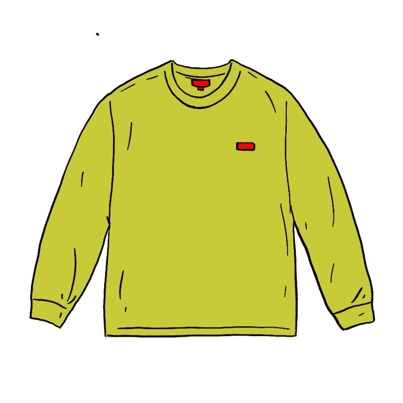 Supreme Small Box /S Tee Dark Lime
