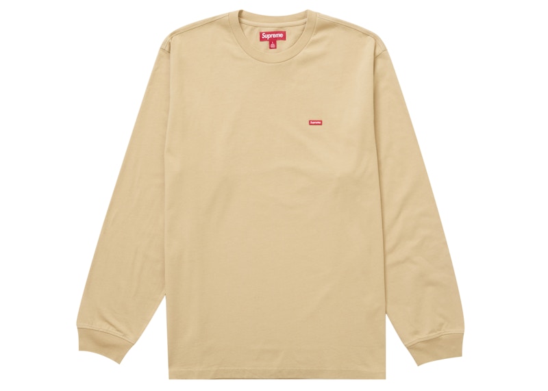 Supreme Small Box /S Tee Tan Dark Tang