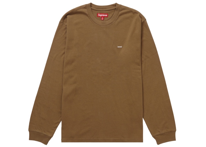 Supreme Small Box /S Tee Light Bruin