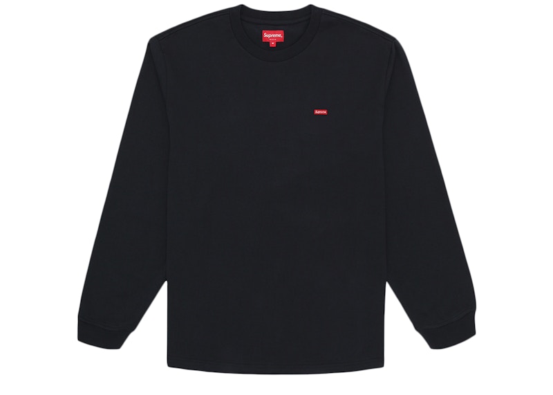 Supreme Small Box L/S L/S Tee Blauw