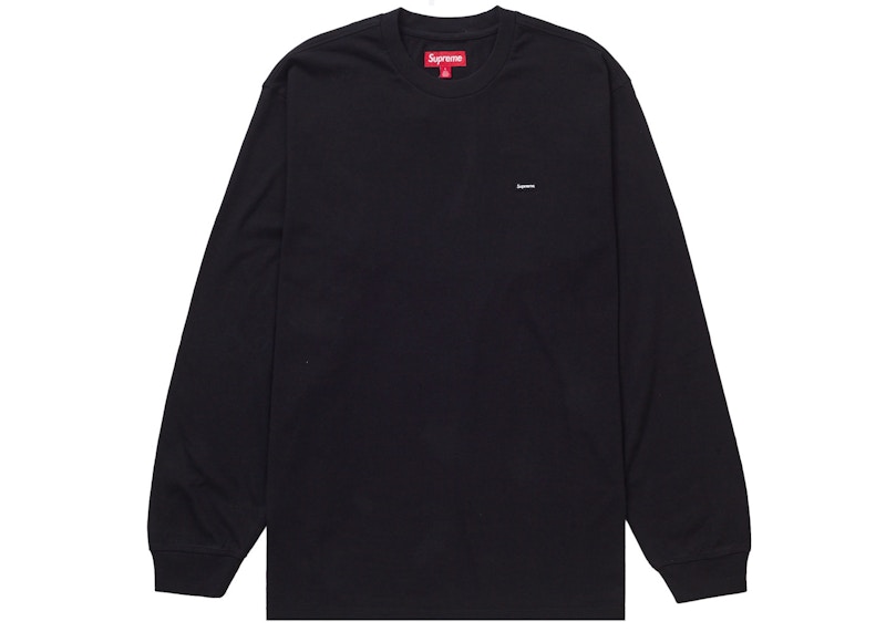 Supreme Small Box L/ Tee Zwart