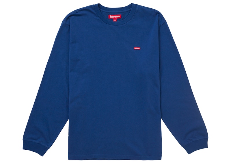 Supreme Small Box L/S Tee Dark Royal