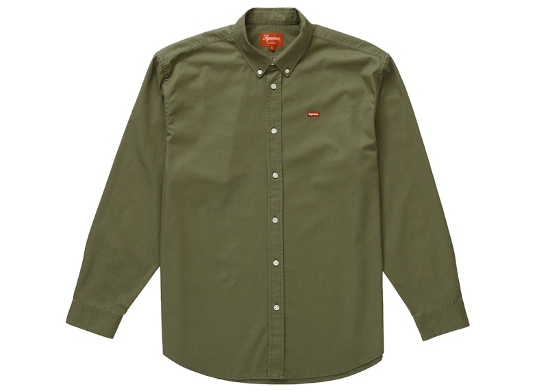 Supreme Small Box Shirt Olijf
